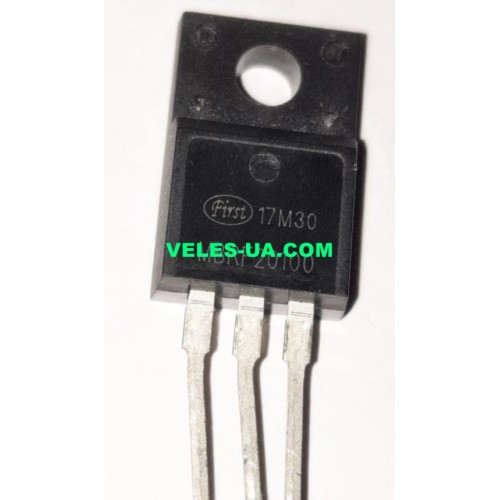 MBRF20100CTG TO220F-3 (10A+10A, 100V) (артикул: MBRF20100CTG TO220F) MBRF20100CTG TO220F-3 (10A+10A, 100V) (артикул: MBRF20100CTG TO220F)